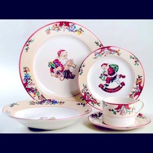 Neiman Marcus, Horchow collection NEW boxed 4- 6 piece Christmas place settings